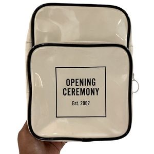 Opening Ceremony patent leather crossbody bag